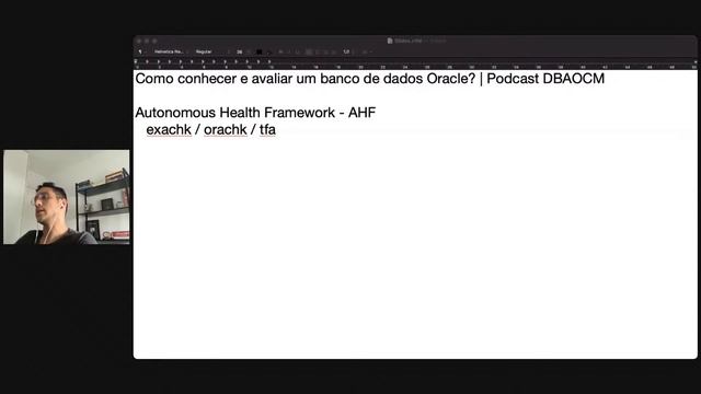 Como conhecer e avaliar um banco de dados Oracle? | Podcast DBAOCM смотреть онлайн