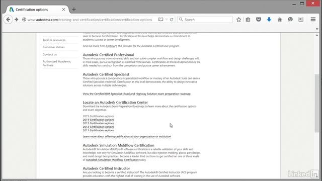 AutoCAD Tutorial - Certification overview смотреть онлайн