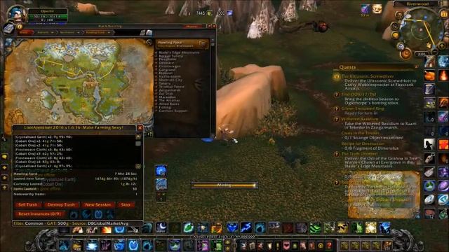 Golden Route Farming Cobalt Ore In Howling Fiord Fast Respawning Nodes смотреть онлайн