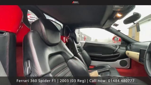 Ferrari 360 Spider F1 | 3003 (03 Reg) смотреть онлайн