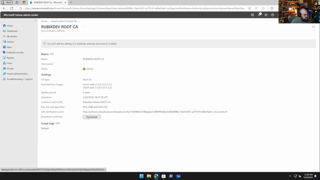How to Setup Intune Cloud PKI смотреть онлайн