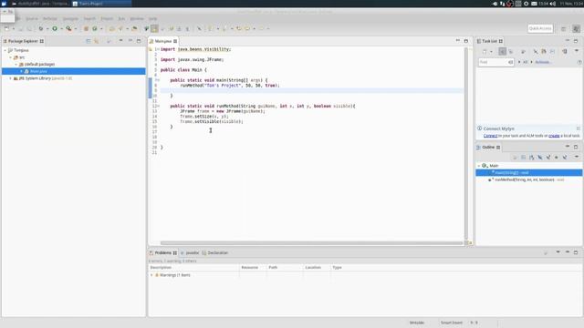 Run Method - Java Coding (Eclipse Neon) смотреть онлайн