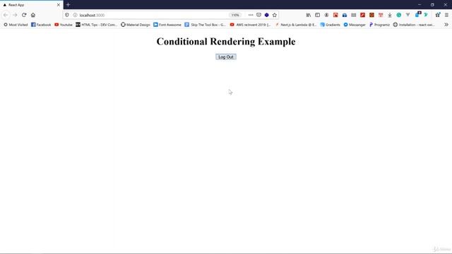 14. Conditional Rendering in React js || how to use condition in react js || React JS смотреть онлайн