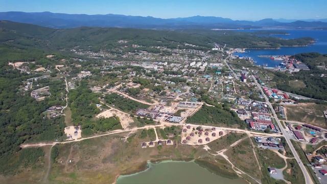 Ливадия, Приморский край с дрона смотреть онлайн