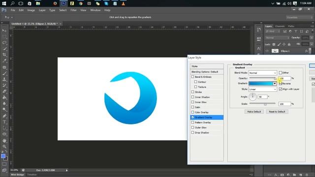How to Create Professional Logo Design in Photoshop cs6 | Tutorial смотреть онлайн