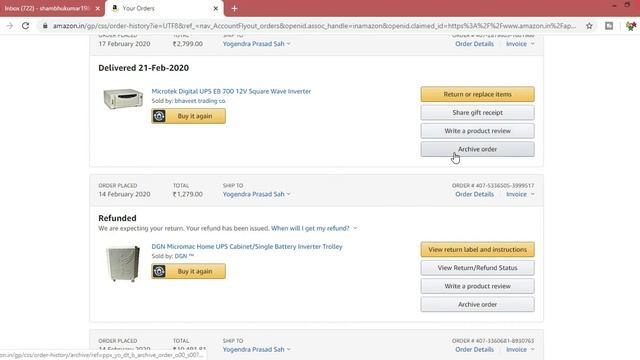 How to Hide or Delete Amazon Purchase History on Laptop/PC?⚡? смотреть онлайн