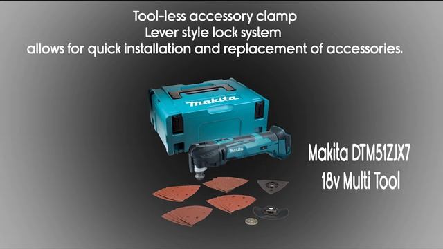 Makita Dtm51zjx7 18v Multi Tool смотреть онлайн