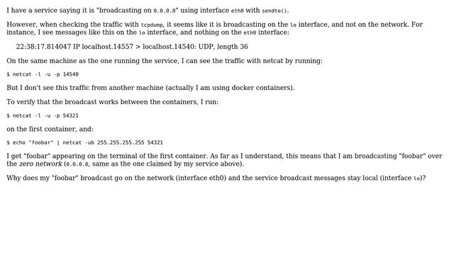 DevOps & SysAdmins: Broadcasting on 0.0.0.0 смотреть онлайн