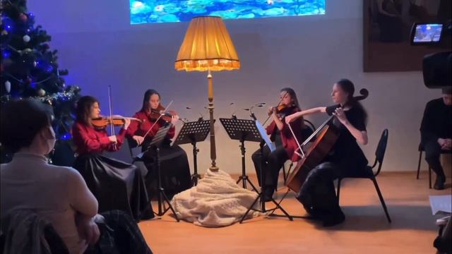 М.Равель – Квартет F-dur (1ч.)