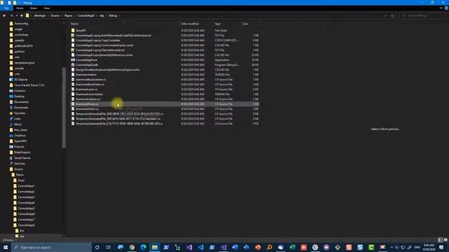4. ANTLR4 Startup Project in Visual Studio 2017 using the C# language смотреть онлайн