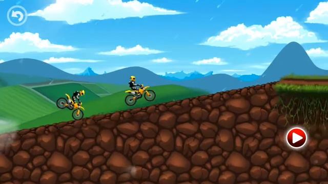 Игра Гонки на Мотоциклах "Motocross Racing" Android смотреть онлайн