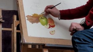 начало мастер-класса преподавателя школы Андрияки