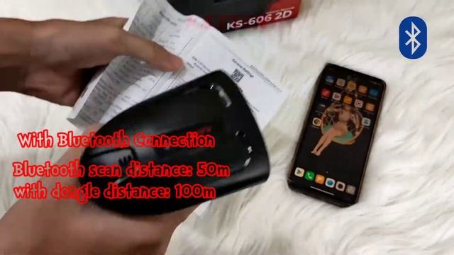 Scanner Bluetooth 2D Kassen KS-606 - Responsive Banget смотреть онлайн