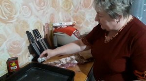 Наивкуснейший рулет из пузанины( подчеревок,брюшины) в духовке!