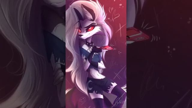 ?Эдит с Луной из Адского Босса Отель Хазбин?