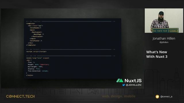Connect.Tech 2022 - Jonathan Hillen - What’s New With Nuxt 3 смотреть онлайн