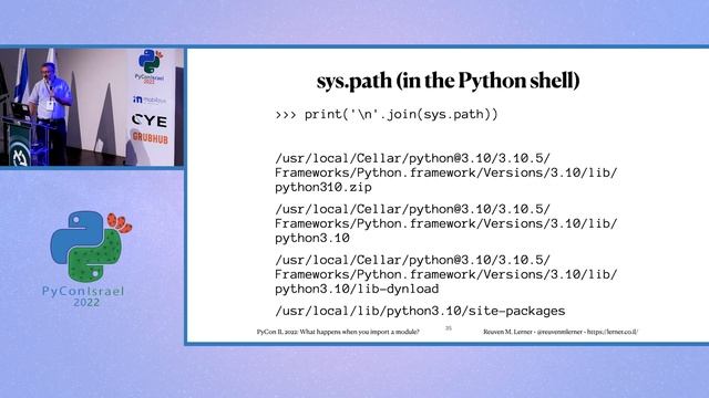Reuven Lerner - What happens when you import a module? смотреть онлайн