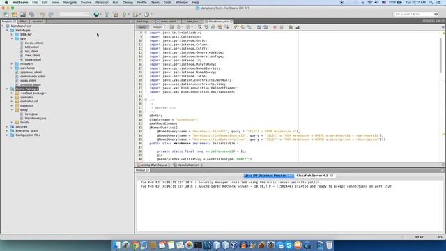 PrimeFaces CRUD Generator - Many-To-Many Example смотреть онлайн