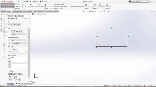 Solidworks Dimensions Disappearing in Sketch: Solved! смотреть онлайн