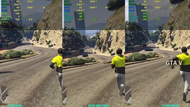 Ryzen 5 3500 Vs Ryzen 5 1600 (Stock & OC)