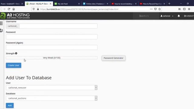 How to create mysql database using cpanel 2023 II CPanel Tutorials || Godaddy C-panel Tutorial 202 смотреть онлайн