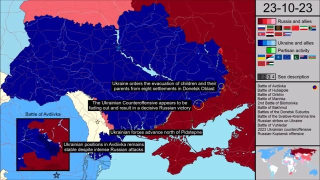 Week 87: Major (diplomatic) gains and losses on both sides! смотреть онлайн