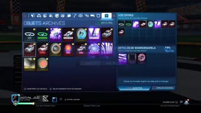 Live rocket league je donne du stuff (GO D1) #fr #rl #trade смотреть онлайн
