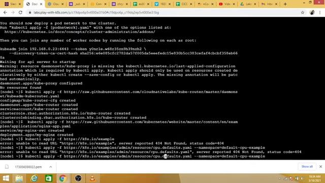 Configure Default CPU Requests and Limits for a Namespace смотреть онлайн
