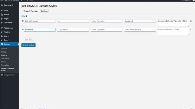 WordPress Plugin: Just TinyMCE Custom Styles смотреть онлайн