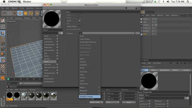 Cinema 4D Shadow Catcher plugin смотреть онлайн
