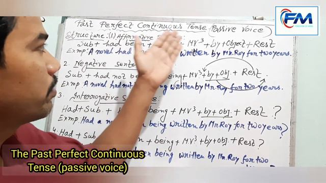past perfect continuous tense / part-2/structure of past perfect continuous tense /passive voice смотреть онлайн