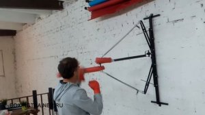 Тренажер для бокса."Живая"боксёрская груша.