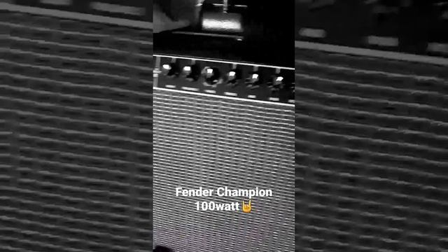 fender Champion 100watt смотреть онлайн