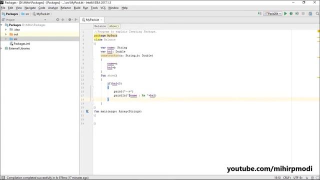#159 Kotlin Tutorial | 2. Creating Package смотреть онлайн
