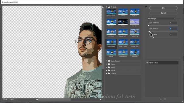 Photoshop Tutorials | Cartoon Effect | Colourfularts смотреть онлайн