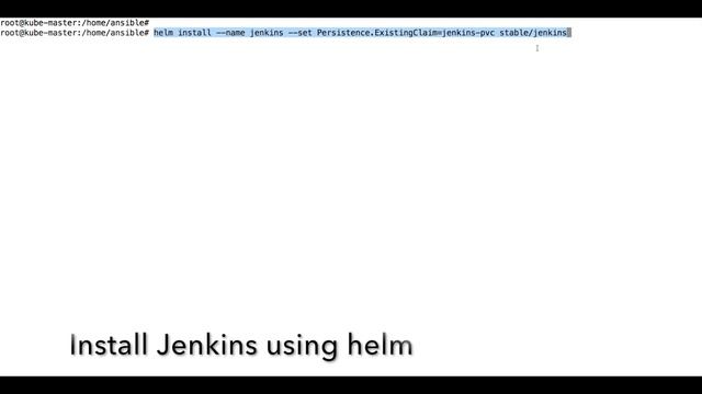 kubernetes jenkins installation helm смотреть онлайн