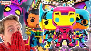 ПРЯМОЙ ЭФИР | МСТИТЕЛИ FUNKO POP BLACLIGHT