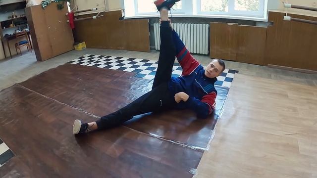 28 Урок. Back spin (кручение на спине) | Дистанционное обучение. смотреть онлайн