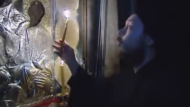 Закланная икона Богородицы (монастырь Ватопед) смотреть онлайн