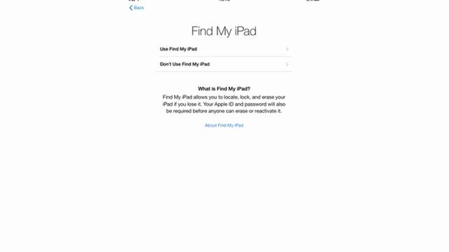 Setting up a new iPad and creating an Apple ID смотреть онлайн