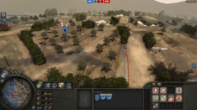 Battle of Crete mod (3.9.8) PvP, 2x2 Hill 107 map #2 смотреть онлайн