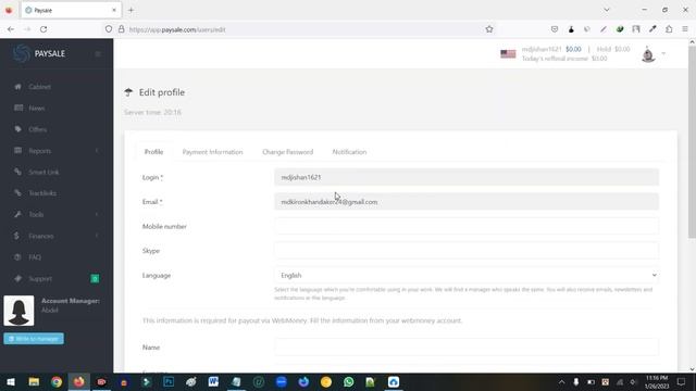 How to create PaySale account 2023│Best CPA Network in 2023 смотреть онлайн