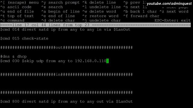 Защищенный шлюз на FreeBSD ч. 3. IPFW смотреть онлайн