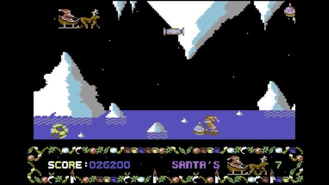Santa's Xmas Caper (C64 Longplay) смотреть онлайн
