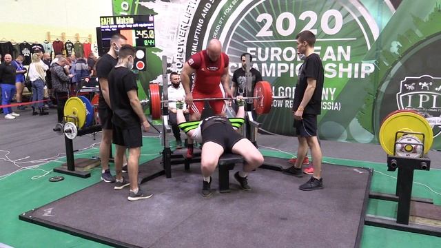 Сафин Максим жим лежа в однослойной софт экипировке ДК 245 кг св 109,60 кг смотреть онлайн