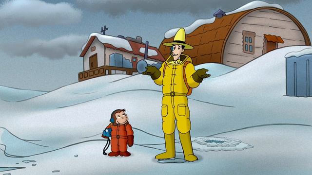 George’s Brrrr-illiant Penguin Adventure 🐧 | Curious George | Christmas Special 🎄 | Mini Moments смотреть онлайн