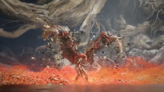 Elden Ring: Berserk - Skull Knight vs. Malenia with No Flask Healing смотреть онлайн