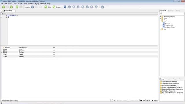 MySQL Query Browser - Base De Datos (1ra Parte LP смотреть онлайн