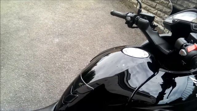 Honda Crossrunner, original exhaust, Ixil L3X with and without db-killers смотреть онлайн