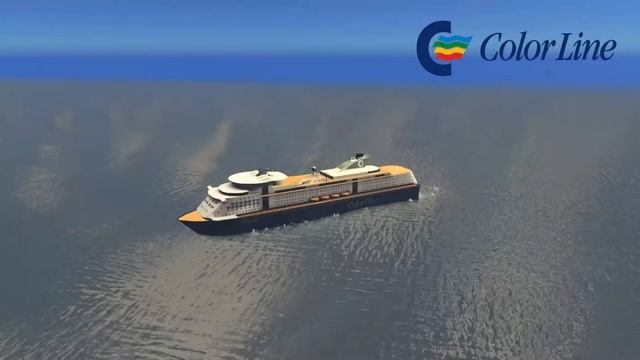 Cities Skylines, SHIP ASSET, Passenger Ship Color Fantasy смотреть онлайн